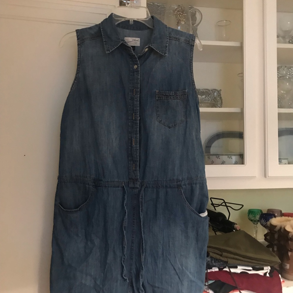 Universal Thread Denim Button Down Jumper